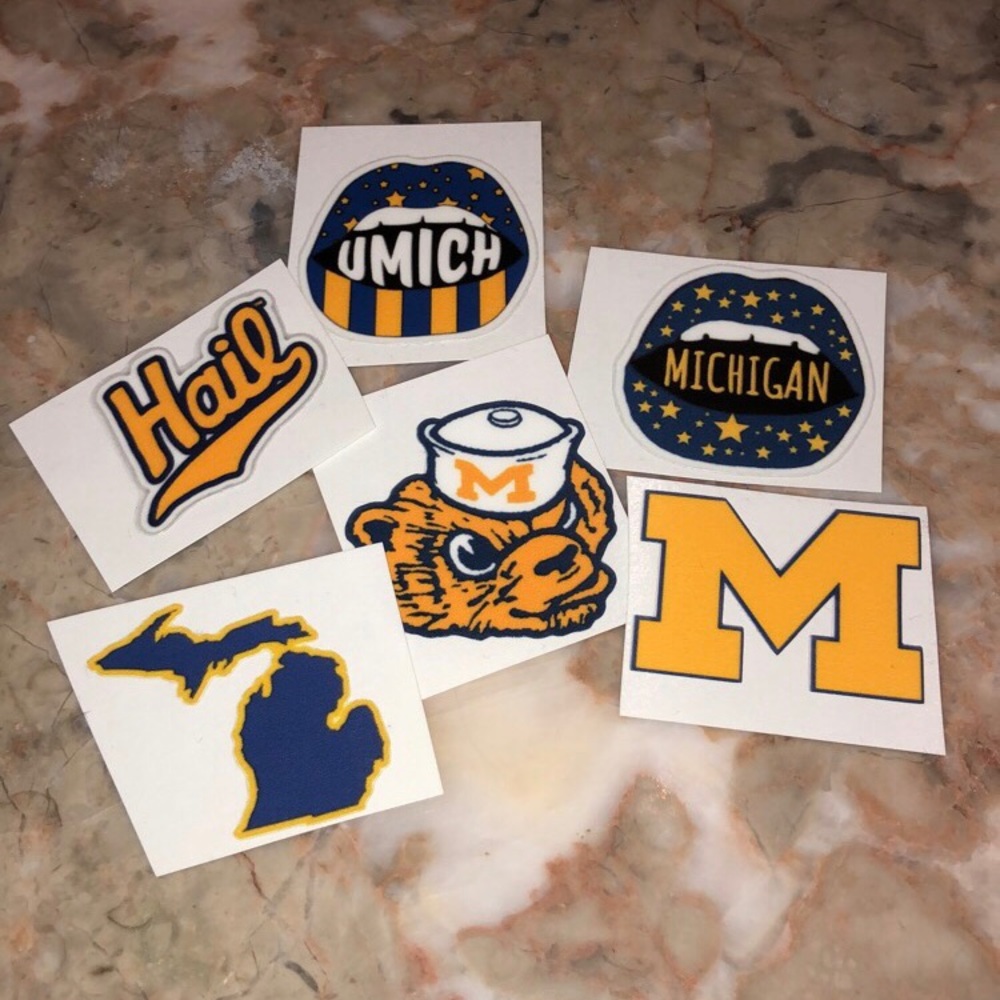 University of Michigan Stickers